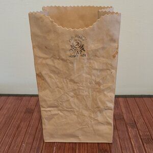 Vintage Michael Harvey CRAFT #2 Paper Bag Vase Pop Art
